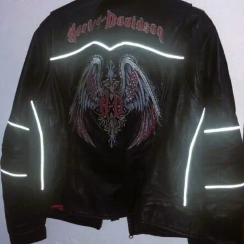 Harley Davidson Women's ROAD ANGEL 3 in 1 Black Leather Jacket Small NWOT‌‌ - Picture 12 of 13